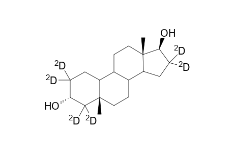 (2,4,4,4,16,16-D6)-3.alpha.,17.beta.-dihydroxy-5.beta.-androstane