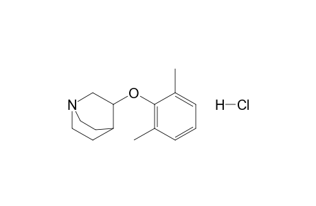 (+-)-3-(2,6-Dimethylphenoxy)-1-azabicyclo[2.2.2]octane hydrochloride