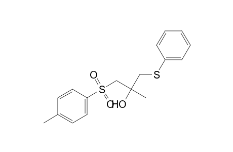 1-Phenylthio-2-methyl-3-tosyl-2-propanol