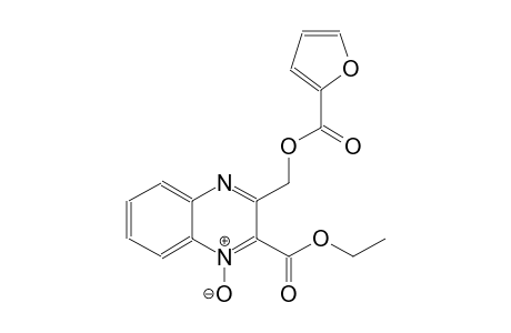 ethyl 3-[(2-furoyloxy)methyl]-2-quinoxalinecarboxylate 1-oxide