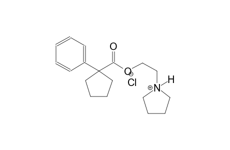 pyrrolidinium, 1-[2-[[(1-phenylcyclopentyl)carbonyl]oxy]ethyl]-, chloride