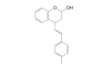 4-[2-(4-Methylphenyl)vinyl]chroman-2-ol