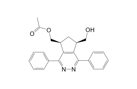 cis-[7-(Hydroxymethyl)-1,4-diphenyl-6,7-dihydro-5H-cyclopenta[d]pyridazin-5-yl]methyl Acetate
