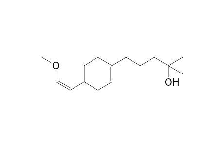 (Z)-5-(4-(2-Methoxyvinyl)cyclohex-1-en-1-yl)-2-methylpentan-2-ol