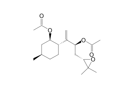 (1R,2S,5R)-2-{(3S)-3-(Acetyloxy)-4-[(2S)-3,3-dimethyloxiran-2-yl]but-1-en-2-yl}-5-methylcyclohexyl Acetate