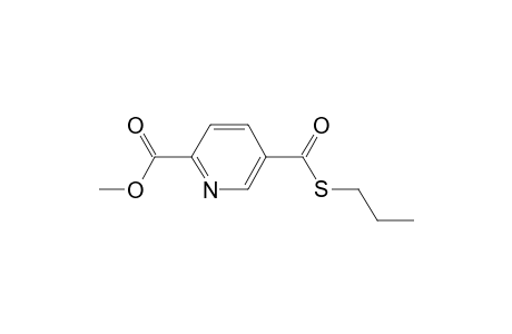 Methyl propyl pyridine-2-carboxylate-5-carboxythiolate