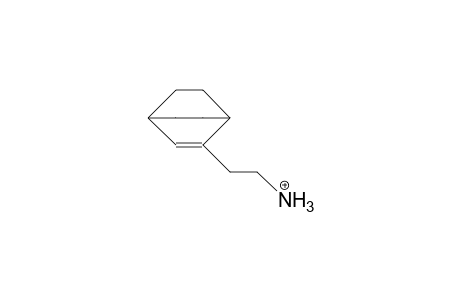 2-(2-Amino-ethyl)-bicyclo(2.2.2)oct-2-ene cation