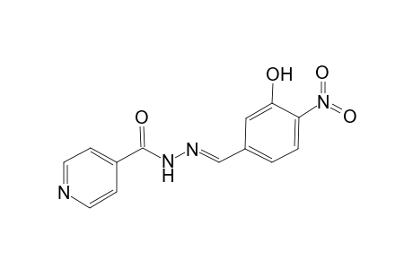 N'-[(E)-(3-Hydroxy-4-nitrophenyl)methylidene]isonicotinohydrazide