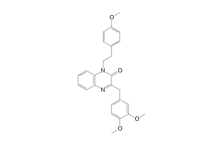1-(p-METHOXYPHENETHYL)-3-VERATRYL-2(1H)-QUINOXALINONE