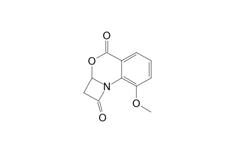 1H,4H-Azeto[1,2-a][3,1]benzoxazine-1,4-dione, 2,2a-dihydro-8-methoxy-, (.+-.)-