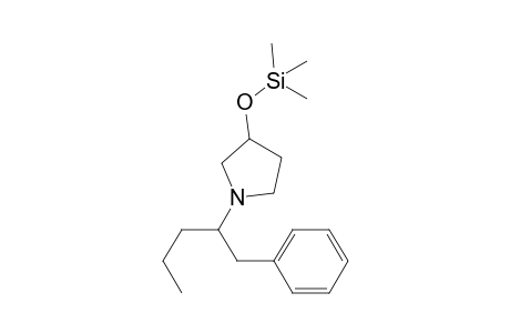 1-(1-phenylpentan-2-yl)-3-(trimethylsilyloxy)pyrrolidine