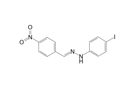 Benzaldehyde, 4-nitro-, 4-iodophenylhydrazone