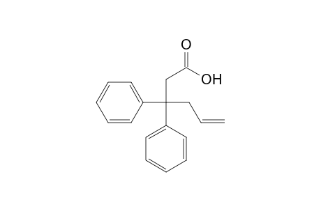 3,3-Diphenyl-5-hexenoic acid