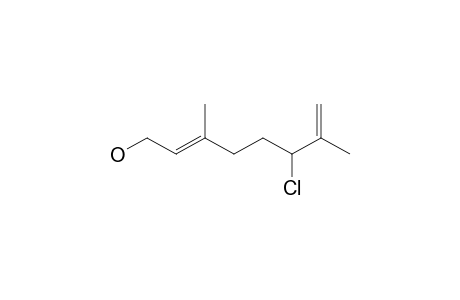 6-CHLORO-3,7-DIMETHYLOCTA-2,7-DIEN-1-OL