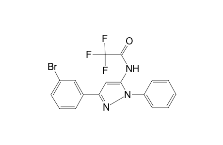 Acetamide, N-[3-(3-bromophenyl)-1-phenyl-5-pyrazolyl]-2,2,2-trifluoro-