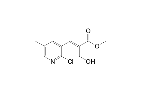 Methyl 3-(2'-chloro-3'-methylpyridin-3'-yl)-2-(hydroxymethyl)prop-2-enoate