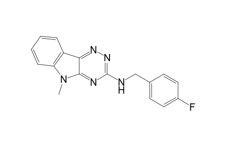 (4-fluorobenzyl)-(5-methyl-[1,2,4]triazin[5,6-b]indol-3-yl)amine