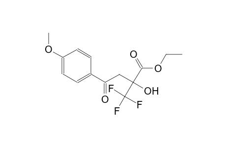 benzenebutanoic acid, alpha-hydroxy-4-methoxy-gamma-oxo-alpha-(trifluoromethyl)-, ethyl ester