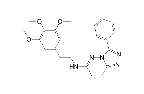 [1,2,4]triazolo[4,3-b]pyridazin-6-amine, 3-phenyl-N-[2-(3,4,5-trimethoxyphenyl)ethyl]-
