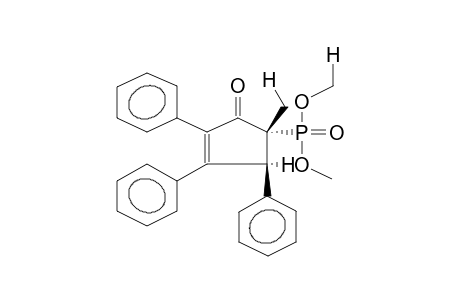 CIS-2-DIMETHOXYPHOSPHORYL-2-METHYL-3,4,5-TRIPHENYLPENT-4-EN-1-ONE