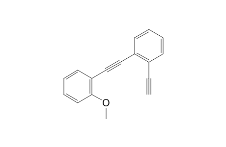 1-ethynyl-2-((2-methoxyphenyl)ethynyl)benzene