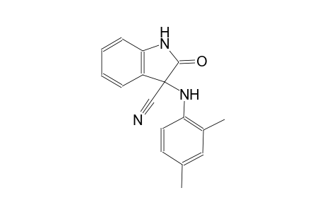 1H-indole-3-carbonitrile, 3-[(2,4-dimethylphenyl)amino]-2,3-dihydro-2-oxo-