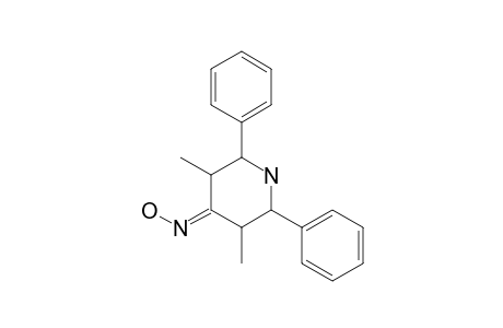 3,5-DIMETHYL-2,6-DIPHENYL-PIPERIDIN-4-ONE-OXIME