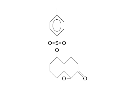 4a-Methyl-2-oxo-octahydro-1ah-naphth(1,8a-B)oxiren-5-yl 4-tolylsulfonate