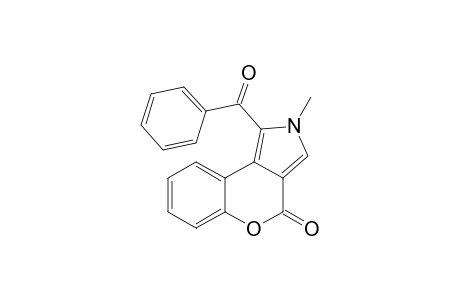 1-Benzoyl-2-methyl[1]benzopyrano[4,3-c]pyrrol-4-one