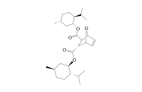 bis(1'R,2'S,5'R)-Menthyl) (2SR,3R)-7-oxabicyclo[2.2.1]hept-5-ene-2-endo,3-exo-dicarboxylate