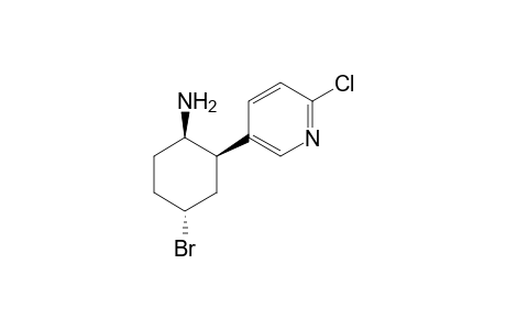 (1R,2R,4R)-4-bromanyl-2-(6-chloranylpyridin-3-yl)cyclohexan-1-amine