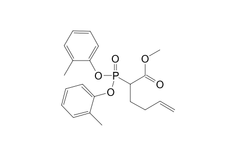Methyl 2-[Di(o-tolyl)oxyphosphoryl]hex-5-enoate