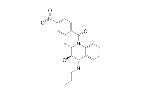 3-HYDROXY-2-METHYL-1-(4-NITROBENZOYL)-4-N-PROPYLAMINO-1,2,3,4-TETRAHYDROQUINOLINE