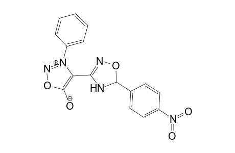 3-Phenyl-4-[5-(4-nitrophenyl)-.delta.(2)-1,2,4-oxadiazolin-3-yl]sydnone