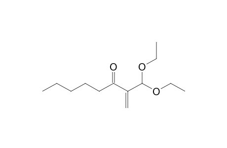 2-(diethoxymethyl)-1-octen-3-one