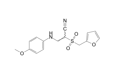 3-(p-anisidino)-2-(furfurylsulfonyl)acrylonitrile