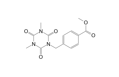 benzoic acid, 4-[(tetrahydro-3,5-dimethyl-2,4,6-trioxo-1,3,5-triazin-1(2H)-yl)methyl]-, methyl ester