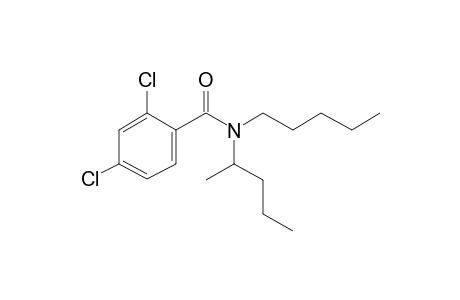 Benzamide, 2,4-dichloro-N-(2-pentyl)-N-pentyl-