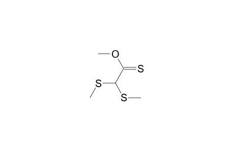 methyl bis(methylthio)thioacetate