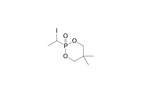 2-(1-Iodoethyl)-5,5-dimethyl-1,3,2-dioxaphosphorinan-2-one