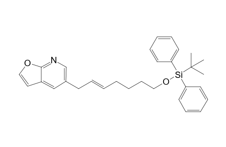 5-[7-(t-Butyldiphenylsilyloxy)hept-2-enyl]furo[2,3-b]pyridine
