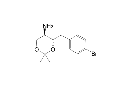 (4S,5R)-4-(4-Bromobenzyl)-2,2-dimethyl-1,3-dioxan-5-amine