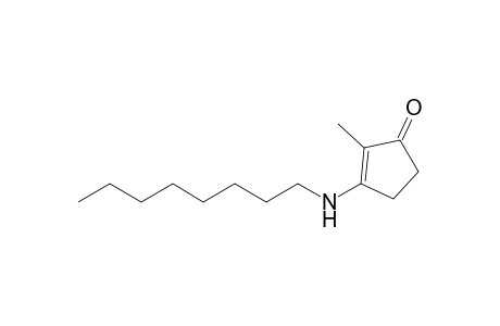 2-Methyl-3-octylamino-2-cyclopenten-1-one
