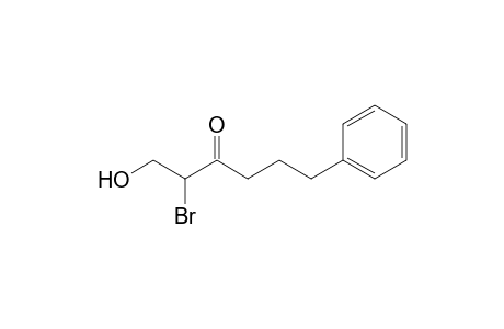 2-Bromo-1-hydroxy-6-phenylhexan-3-one