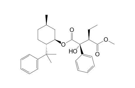 (2R,3R)-1-[(1R,2S,5R)-5-Methyl-2-(1-methyl-1-phenylethyl)cyclohexyl]-4-methyl-3-ethyl-2-hydroxy-2-phenylbutanedioate