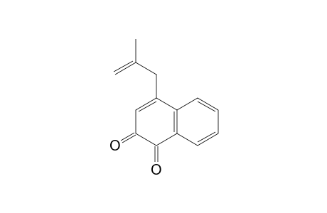 1,2-Naphthalenedione, 4-(2-methyl-2-propenyl)-