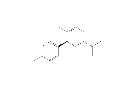 (1S,5S)-2-Methyl-3-(4-methylphenyl)-5-isopropenyl-1-cyclohexene