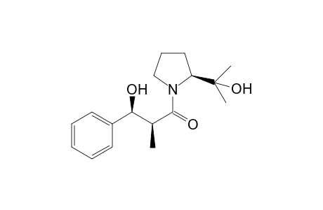 (2S,3S)-2-methyl-3-oxidanyl-1-[(2S)-2-(2-oxidanylpropan-2-yl)pyrrolidin-1-yl]-3-phenyl-propan-1-one