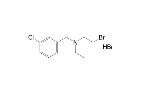 N-(2-bromoethyl)-m-chloro-N-ethylbenzylamine, hydrobromide