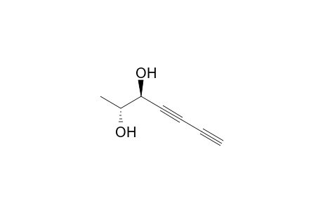 (2R,3S)-hepta-4,6-diyne-2,3-diol
